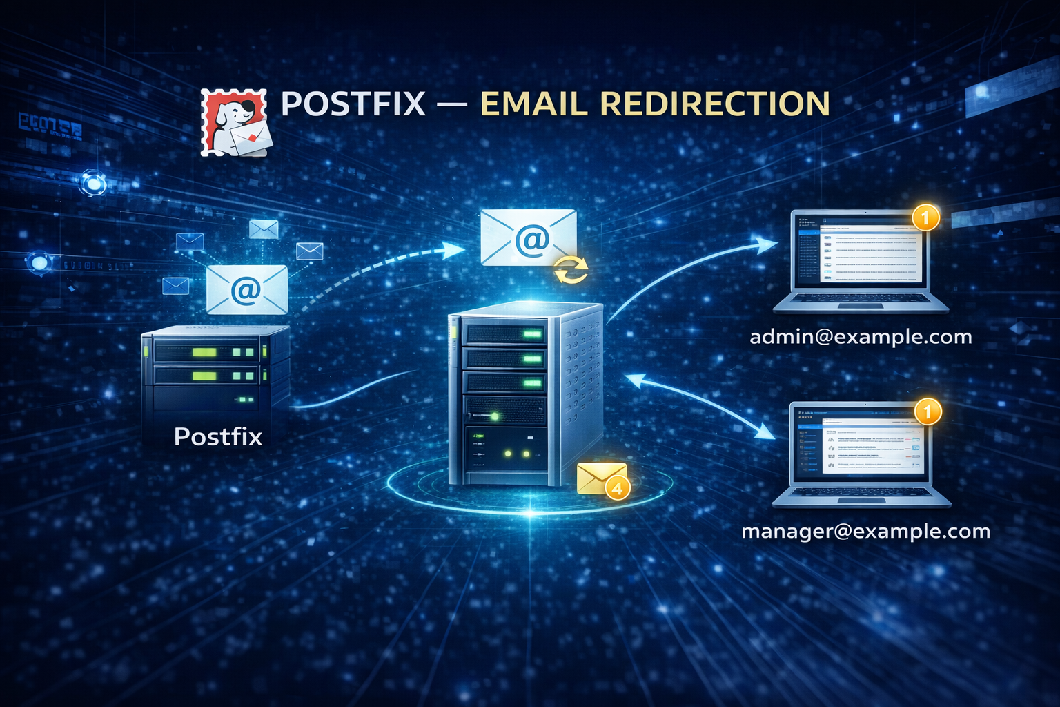 postfix_email_redirection